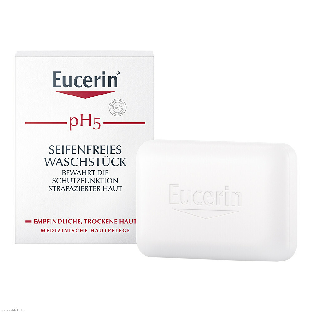 Eucerin pH5 seifenfreies Waschstück empfindl.Haut (100 g)