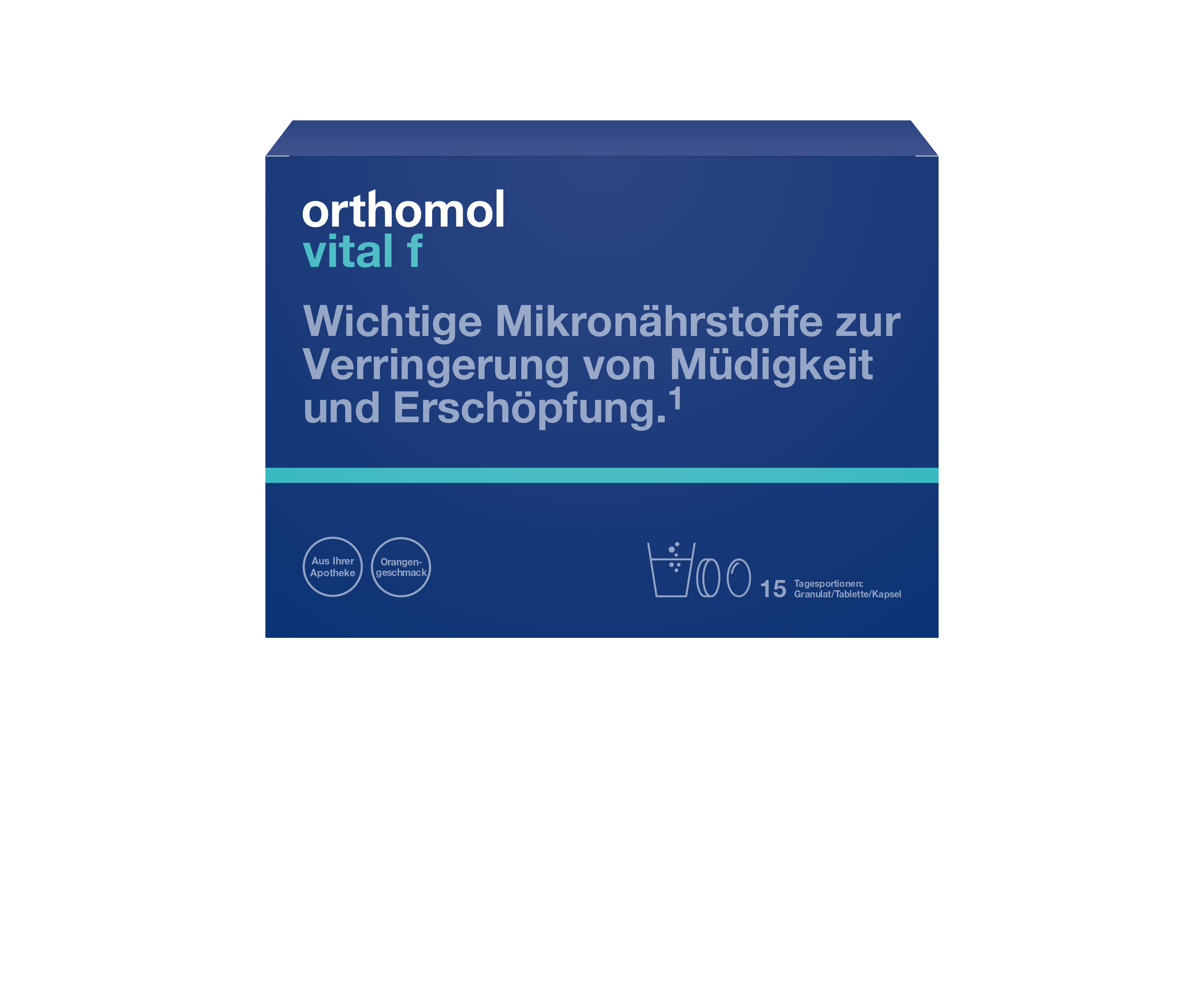 ORTHOMOL Vital F Granulat/Kap./Tabl.Kombip.15 Tage