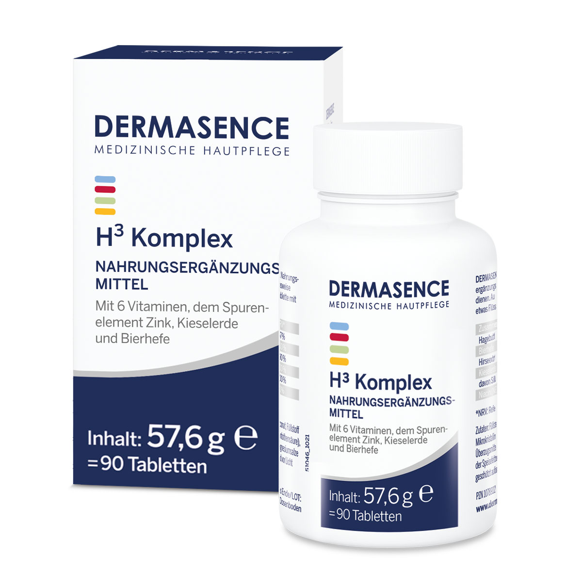 Dermasence H3 Komplex Tabletten (90 Stk)