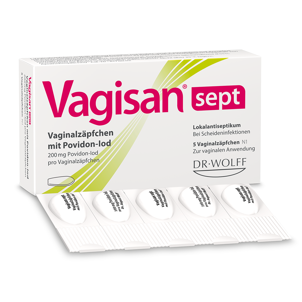 Vagisan sept Vaginalzäpfchen (5 St)