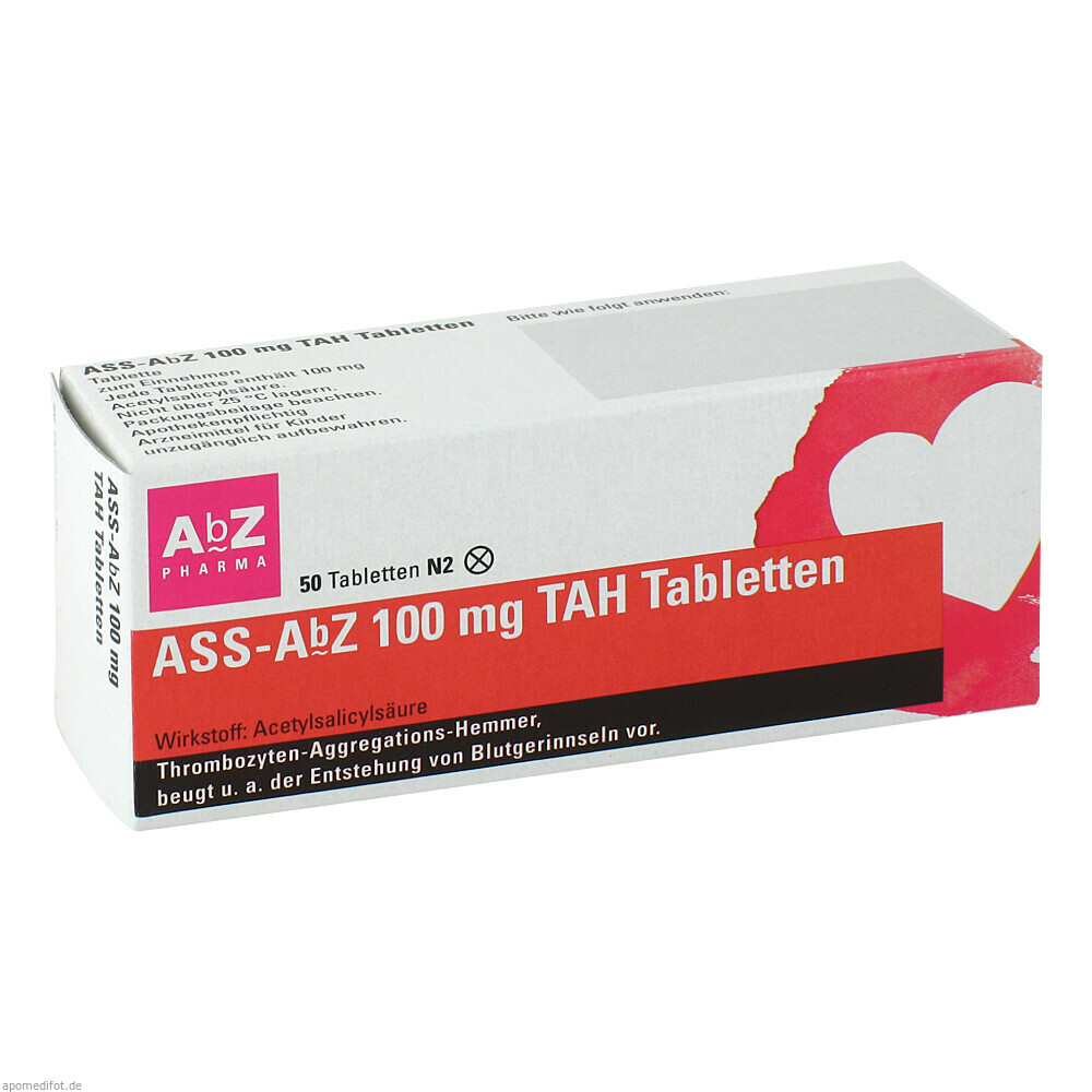 ASS-AbZ 100mg TAH (50 stk)