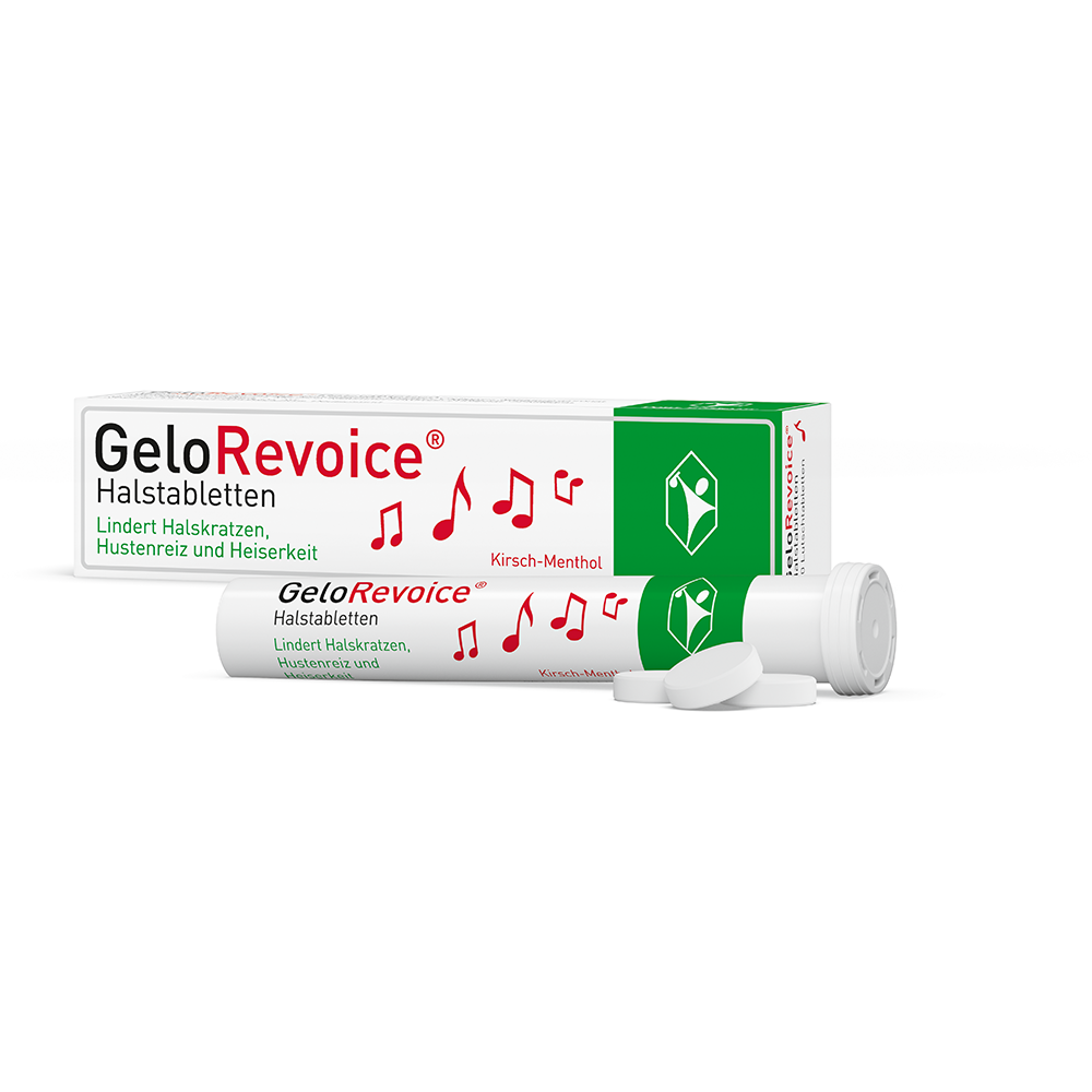GeloRevoice Halstabletten Kirsch-Menthol (20 Stk)