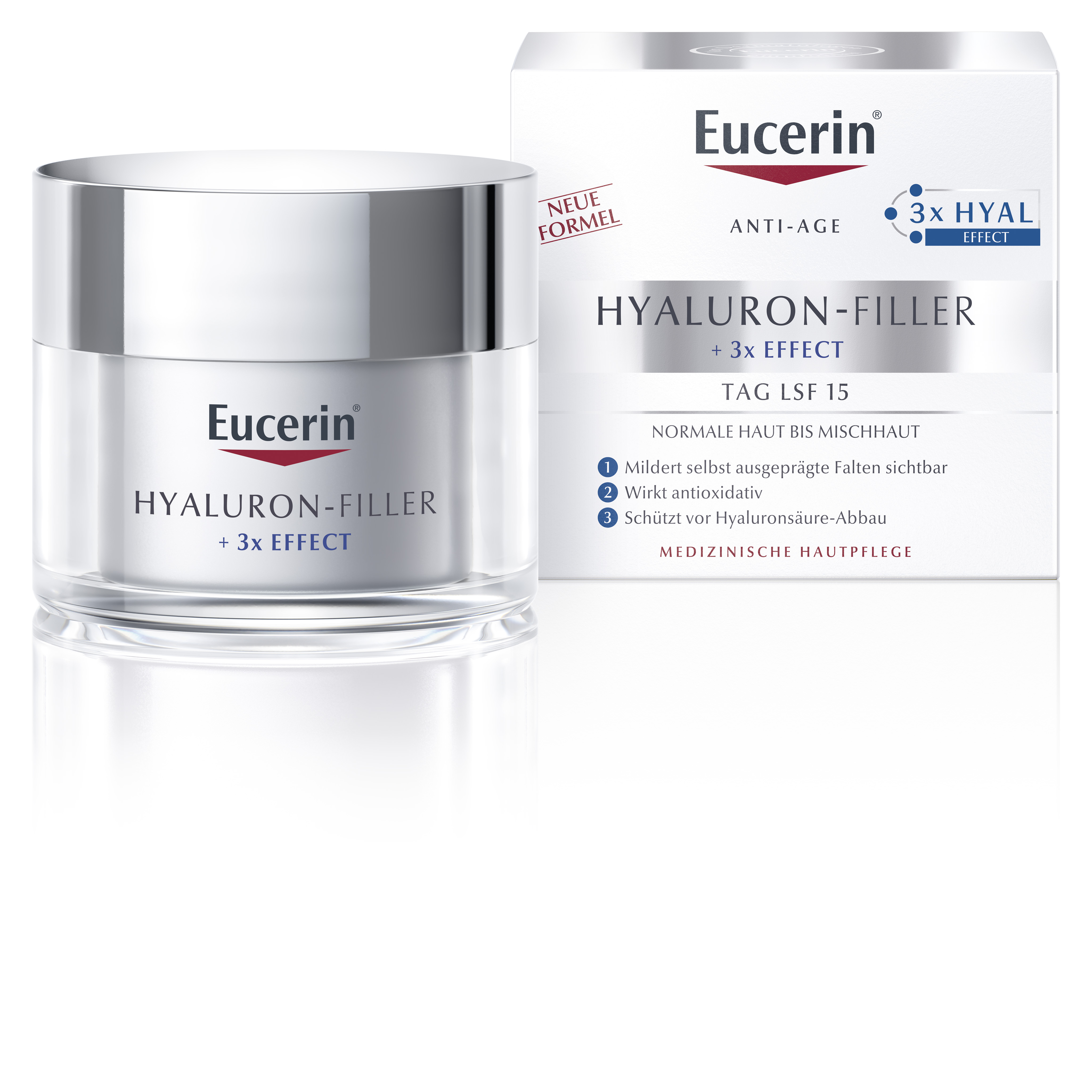 Eucerin Anti Age Hyaluron-Filler Tagespflege Creme Normale/Misch (50 ml)