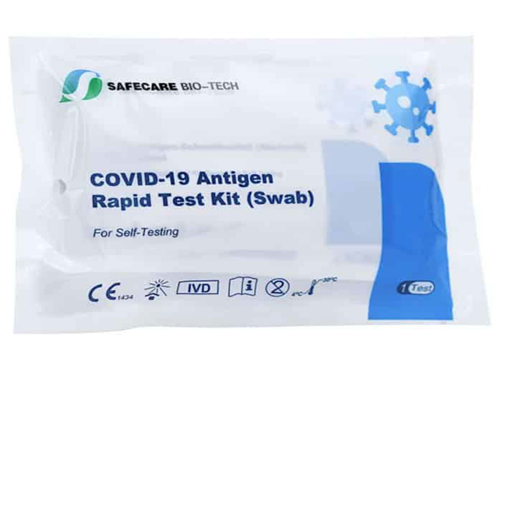 SAFECARE COVID-19 Antigen Rapid Test-Kit Laie Nase