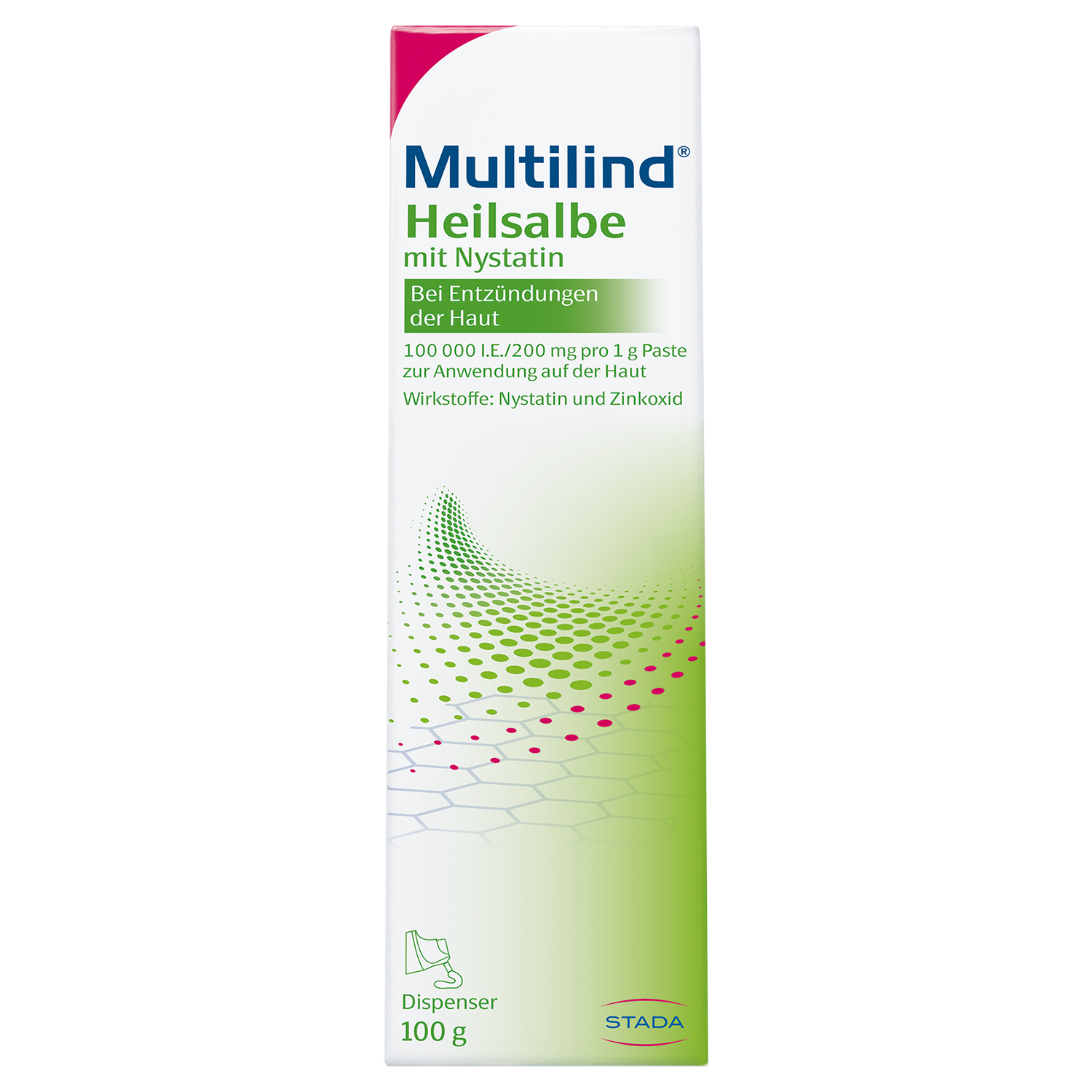 Multilind Wund- und Heilsalbe mit Nystatin und Zinkoxid (100 g)