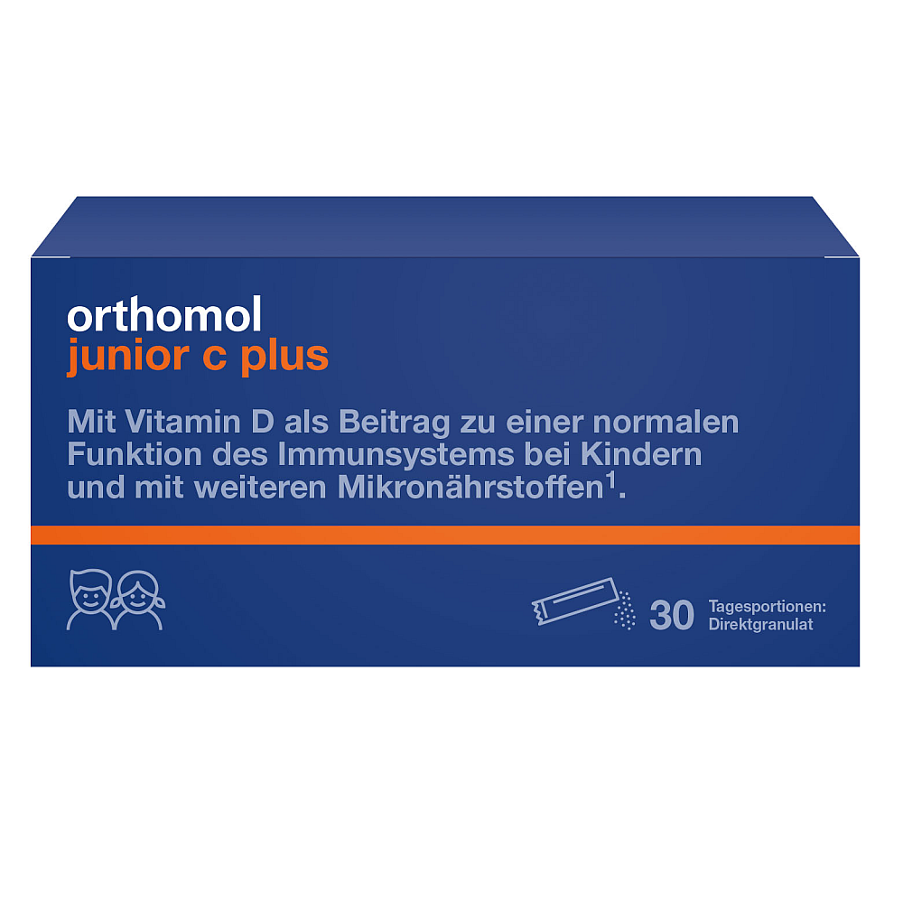 Orthomol junior C plus Direktgranulat Himbeer-Limette (30 Stk)