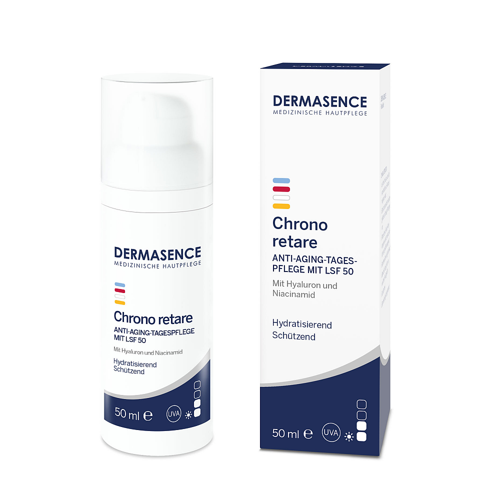 Dermasence Chrono retare Anti-Aging-Tagespflege mit LSF 50 (50 ml)