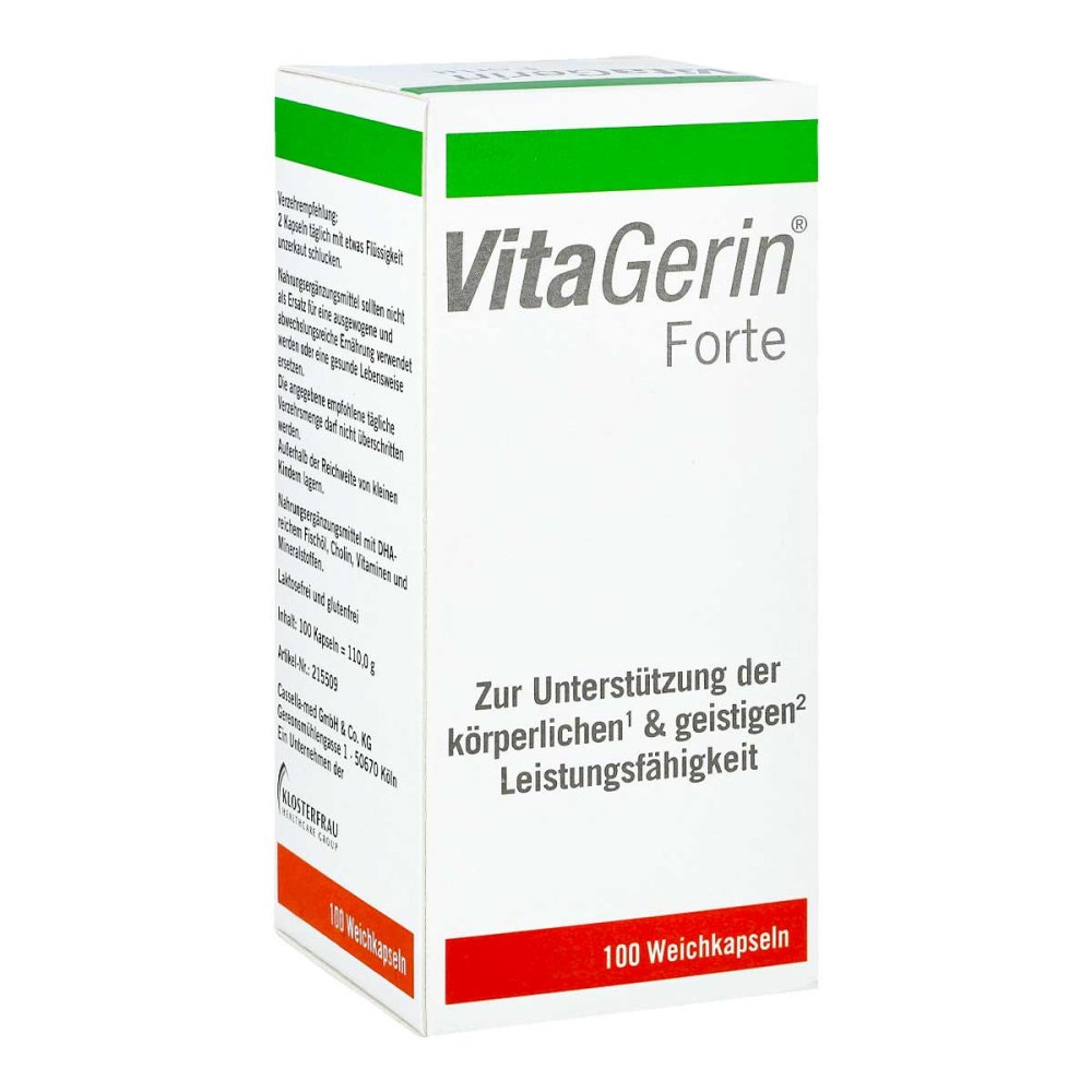 Vita Gerin Forte Weichkapseln (100 Stk)