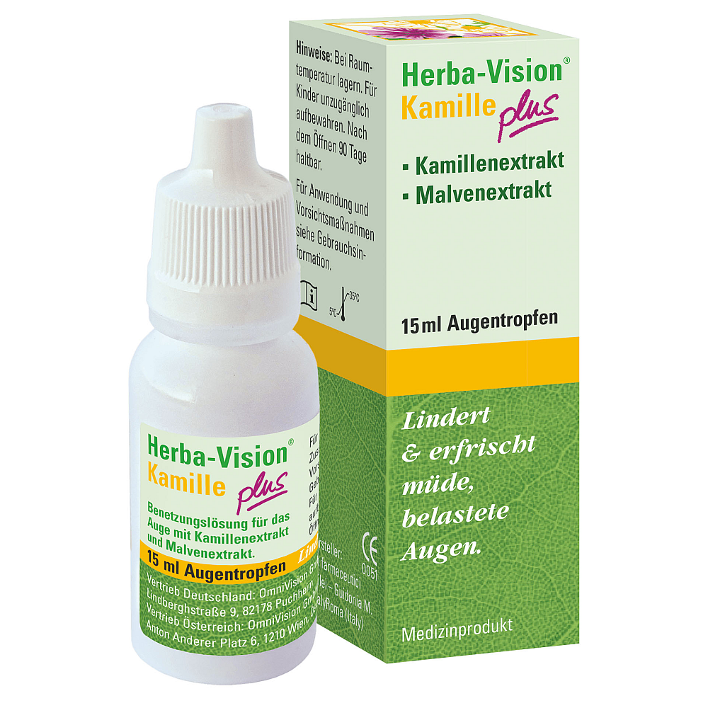 Herba-Vision Kamille plus Augentropfen (15 ml)