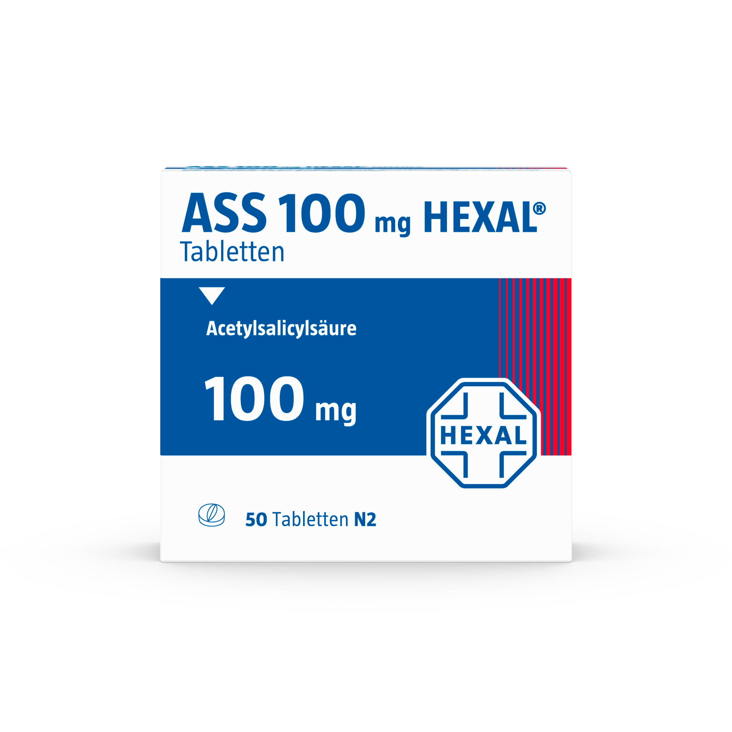 ASS 100mg HEXAL (50 stk)