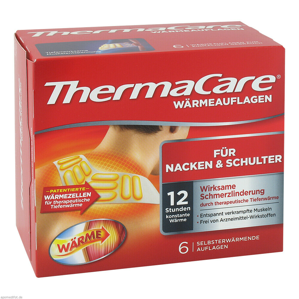 THERMACARE Nacken/Schulter Auflagen z.Schmerzlind.