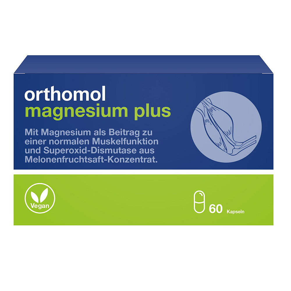 Orthomol Magnesium Plus Kapseln (60 Stk)