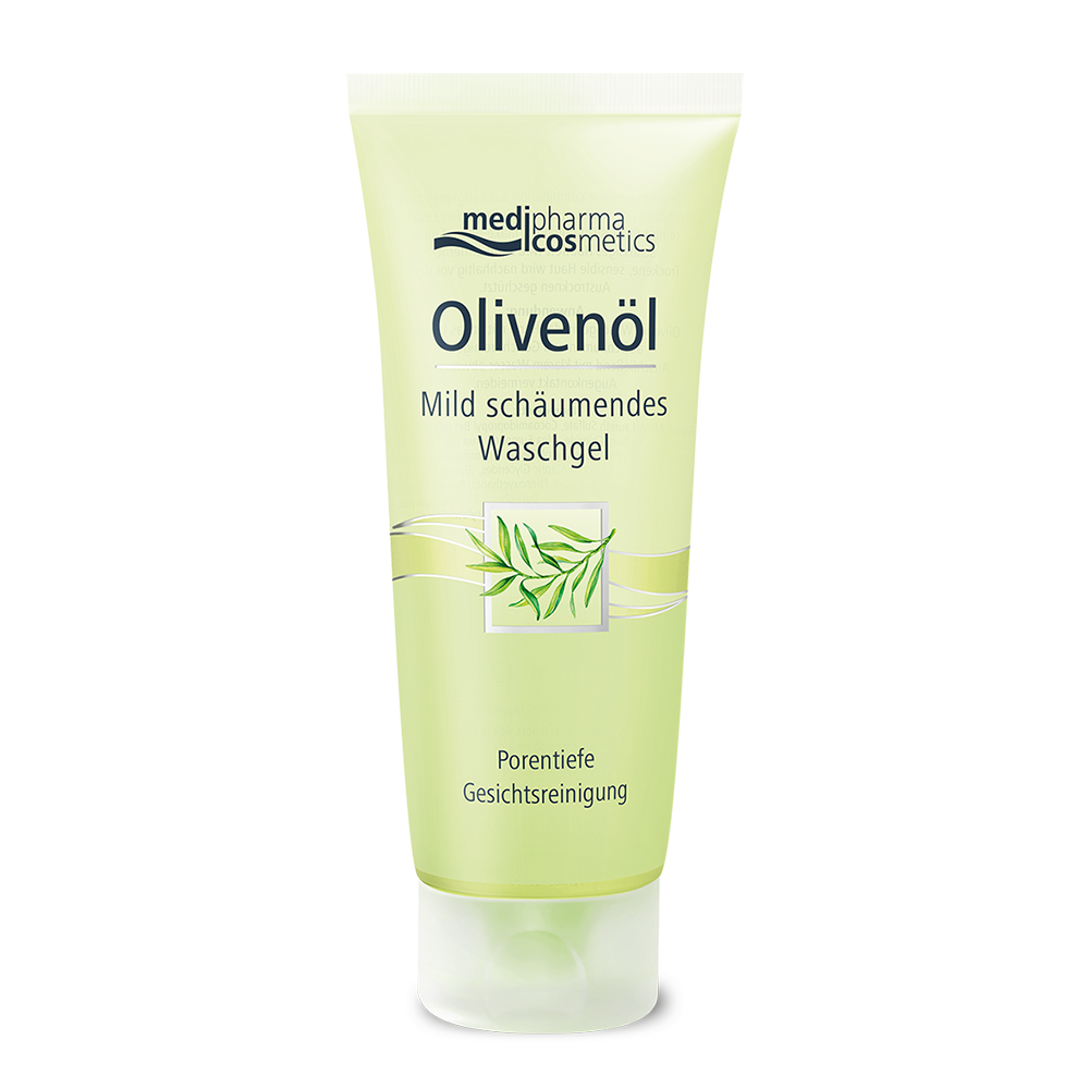 Olivenöl Mild schäumendes Waschgel (100 ml)
