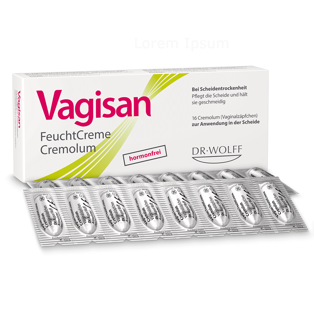 Vagisan FeuchtCreme Cremolum Vaginalzäpfchen (16 St)