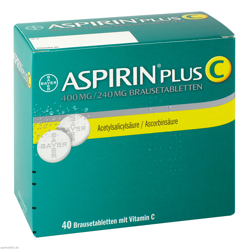 Aspirin plus C Brausetabletten (40 stk)