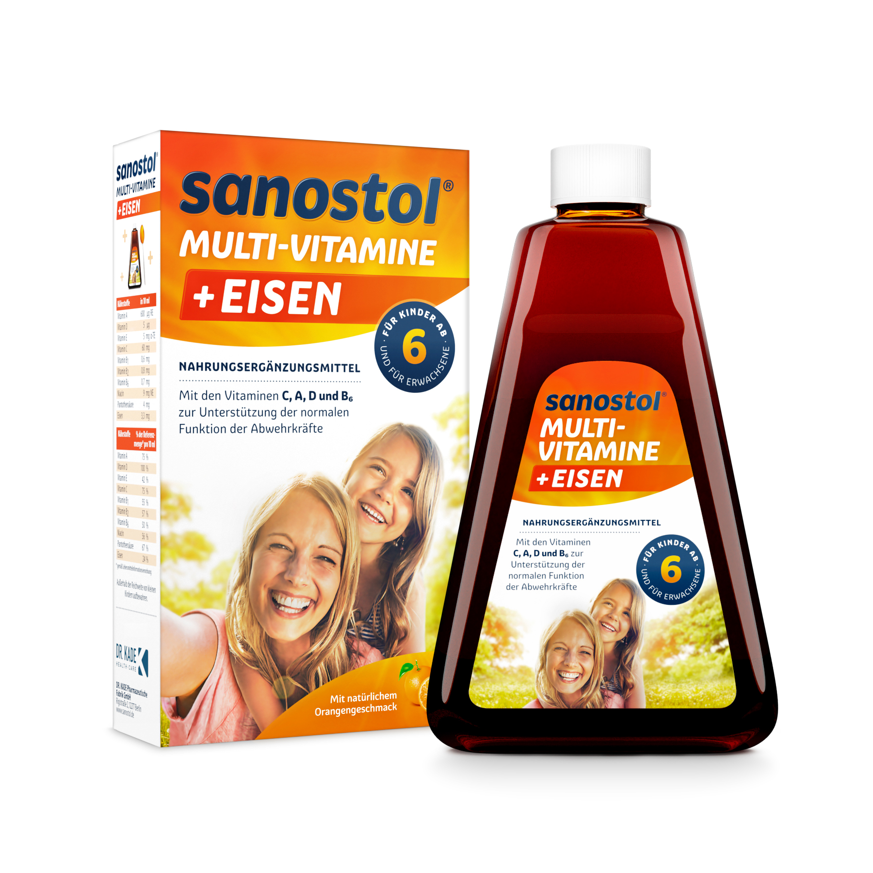 Sanostol plus Eisen Saft (230 ml)