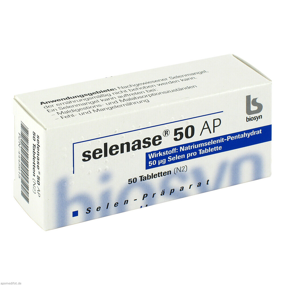 SELENASE 50 AP Tabletten