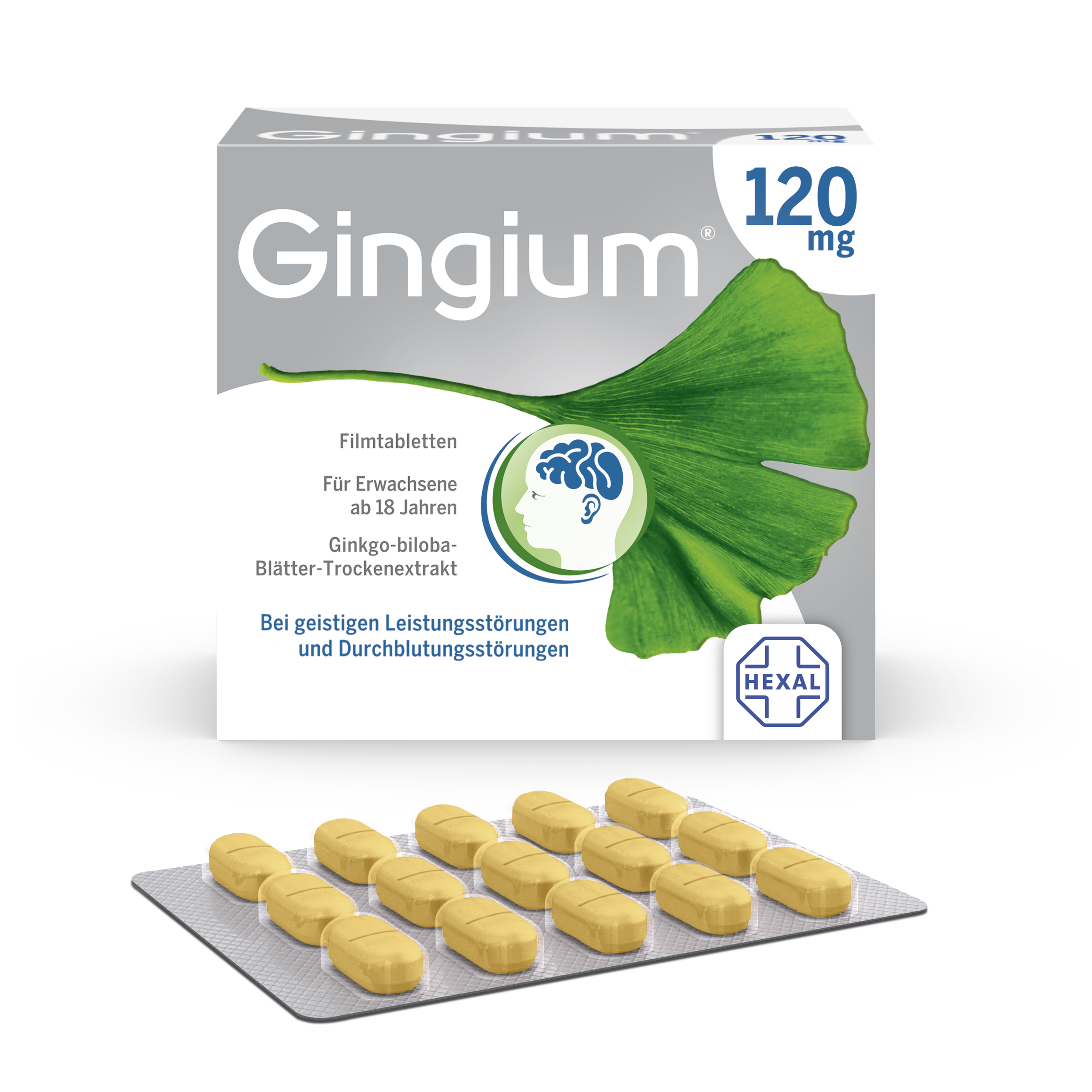 Gingium 120 mg Filmtabletten (120 Stk)