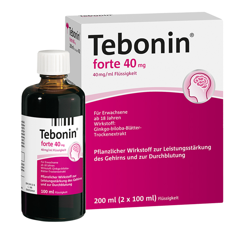 Tebonin forte 40mg (2x100 ml)