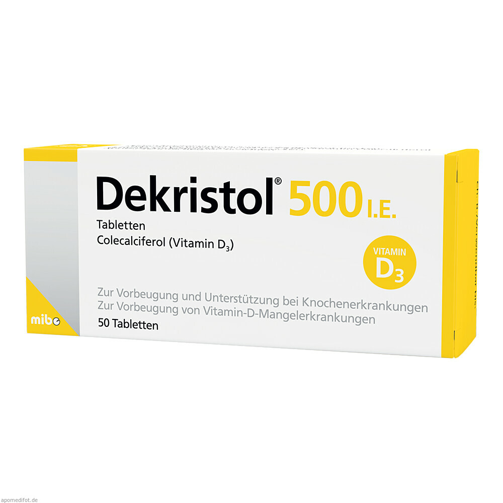 DEKRISTOL 500 I.E. Tabletten