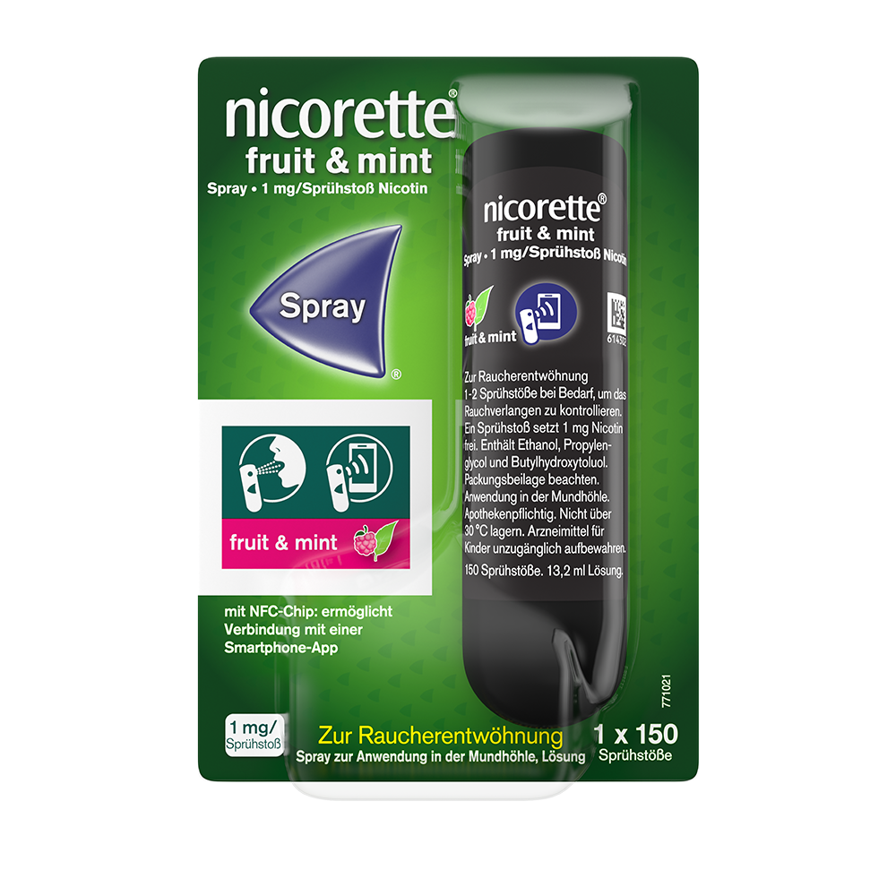 Nicorette fruit & mint Spray (1 Stk)