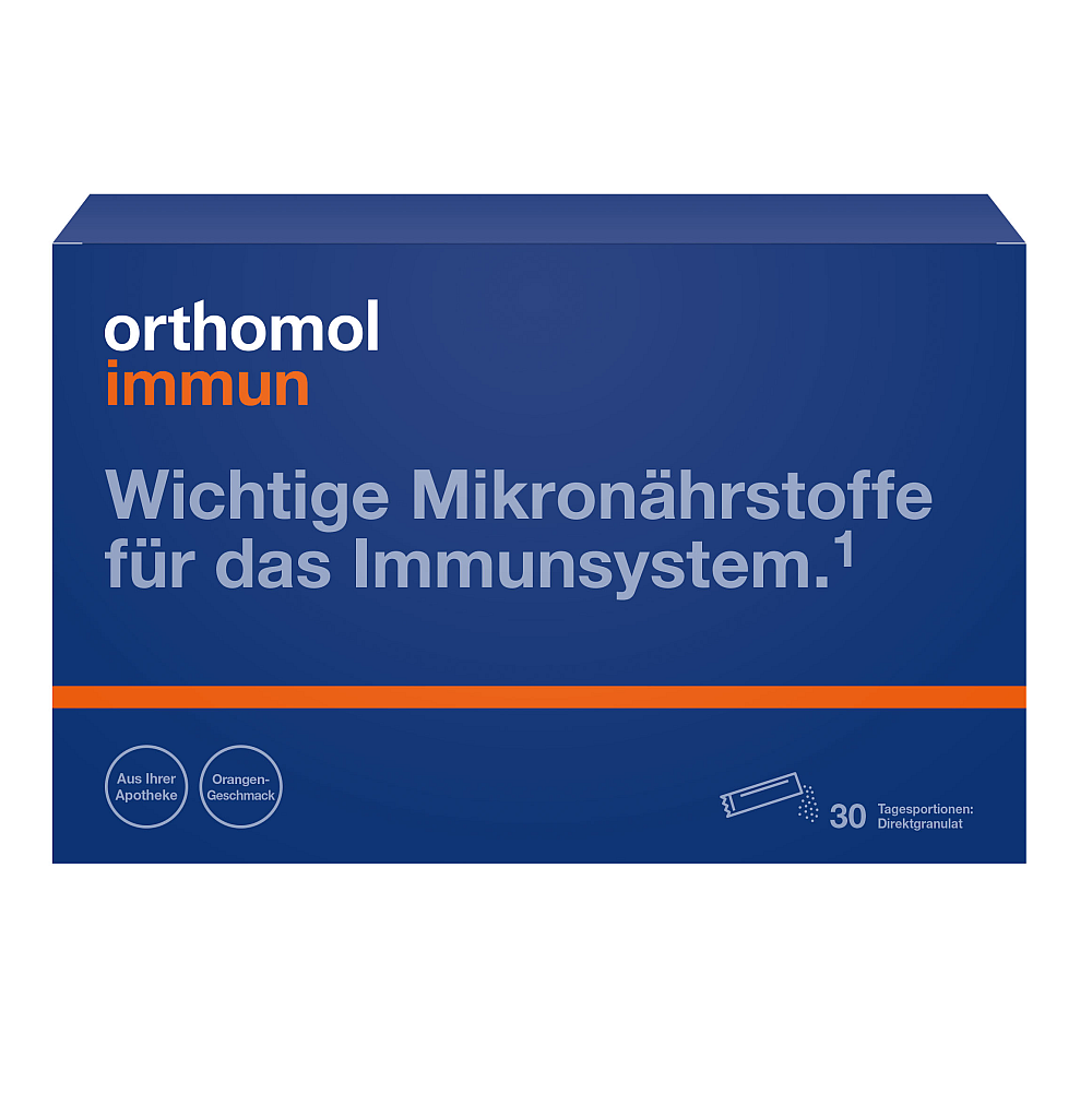 Orthomol Immun Direktgranulat Orange (30 Stk)