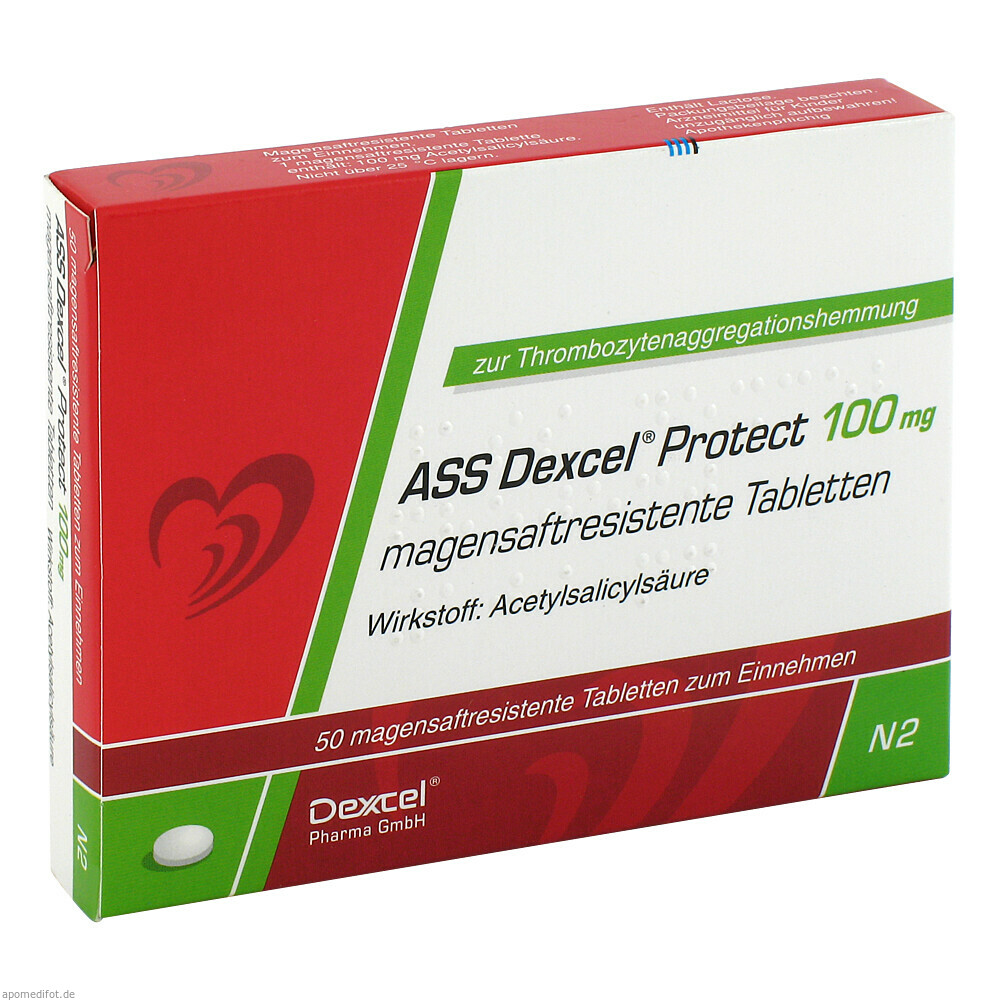 ASS Dexcel Protect 100mg (50 stk)