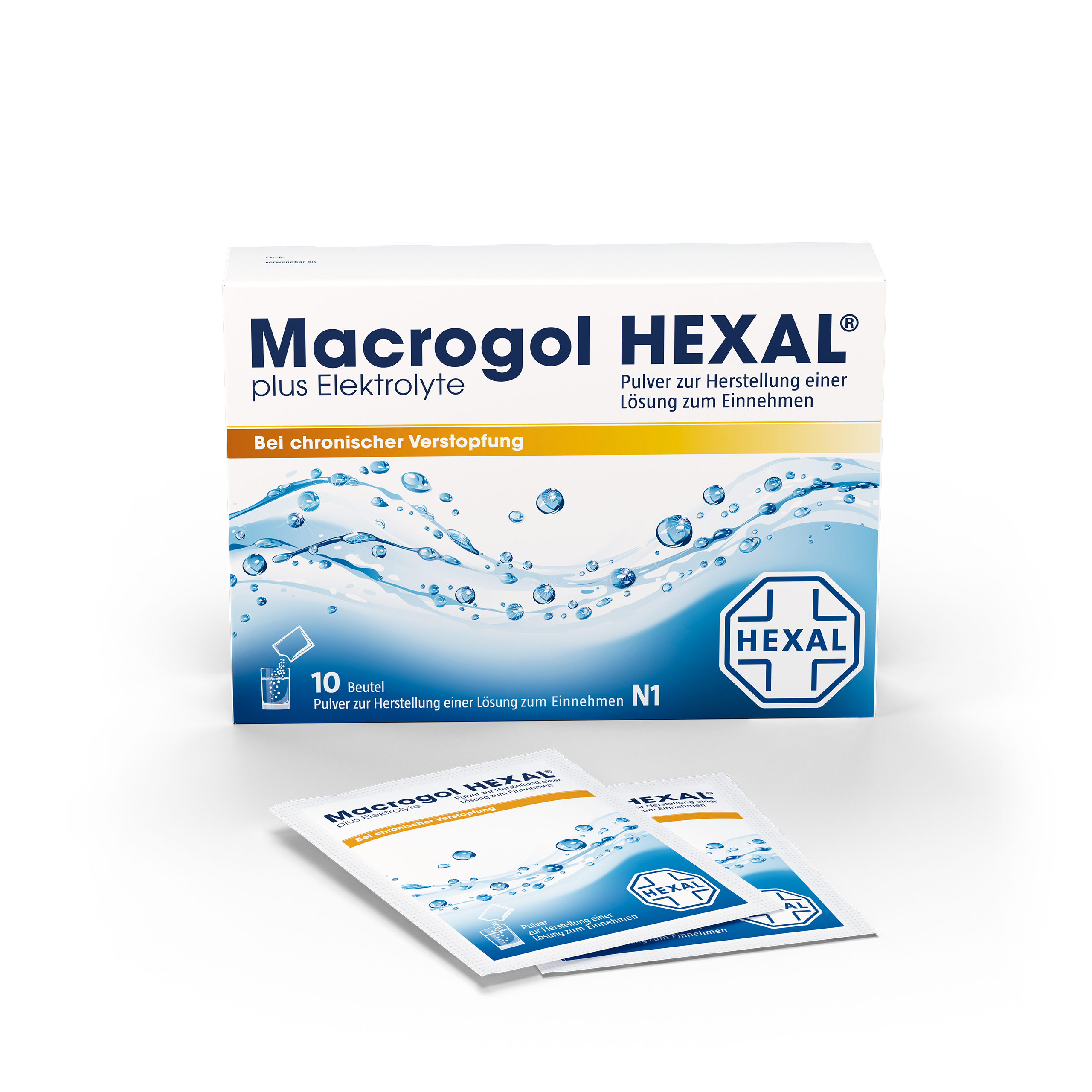 Macrogol HEXAL plus Elektrolyte (10 Stk)