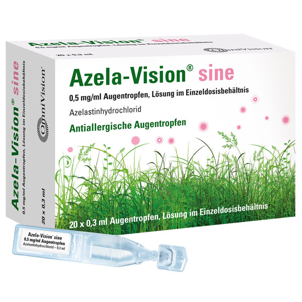 Azela-Vision sine 0,5 mg/ml Augentropfen i.Einzeldosis. (20x0.3 ml)