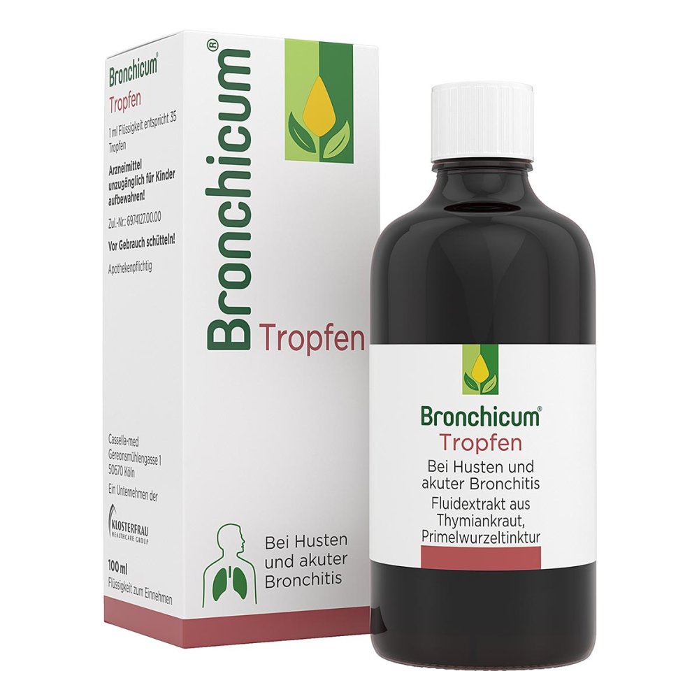 Bronchicum Tropfen - bei Husten (100 ml)