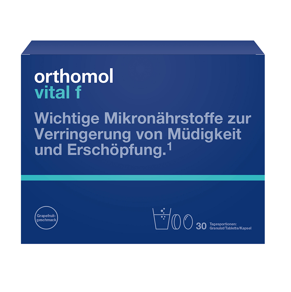 Orthomol Vital f Granulat/Tablette/Kapsel Grapefruit (30 Stk)