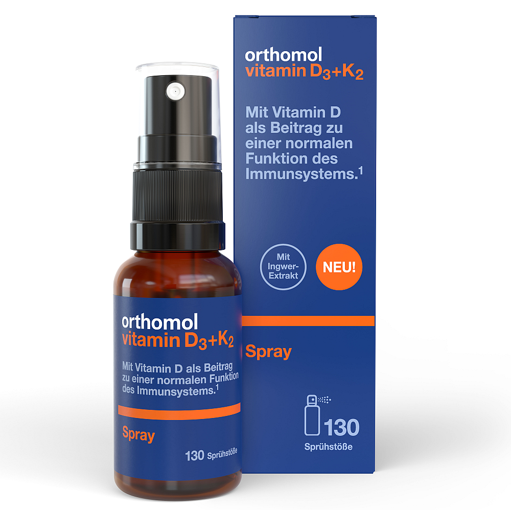 Orthomol Vitamin D3+K2 Spray (20 ml)