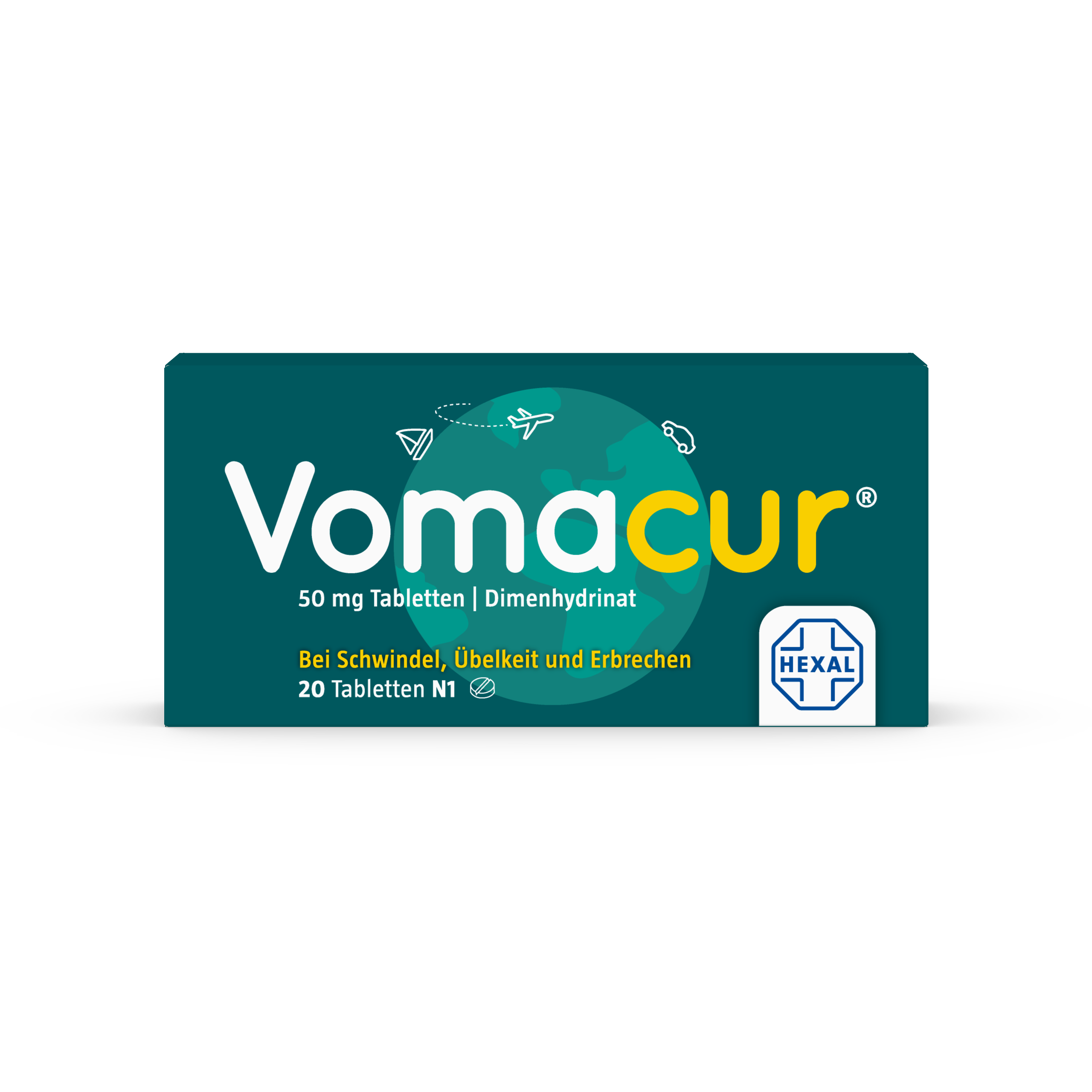 Vomacur 50 mg Tabletten (20 Stk)
