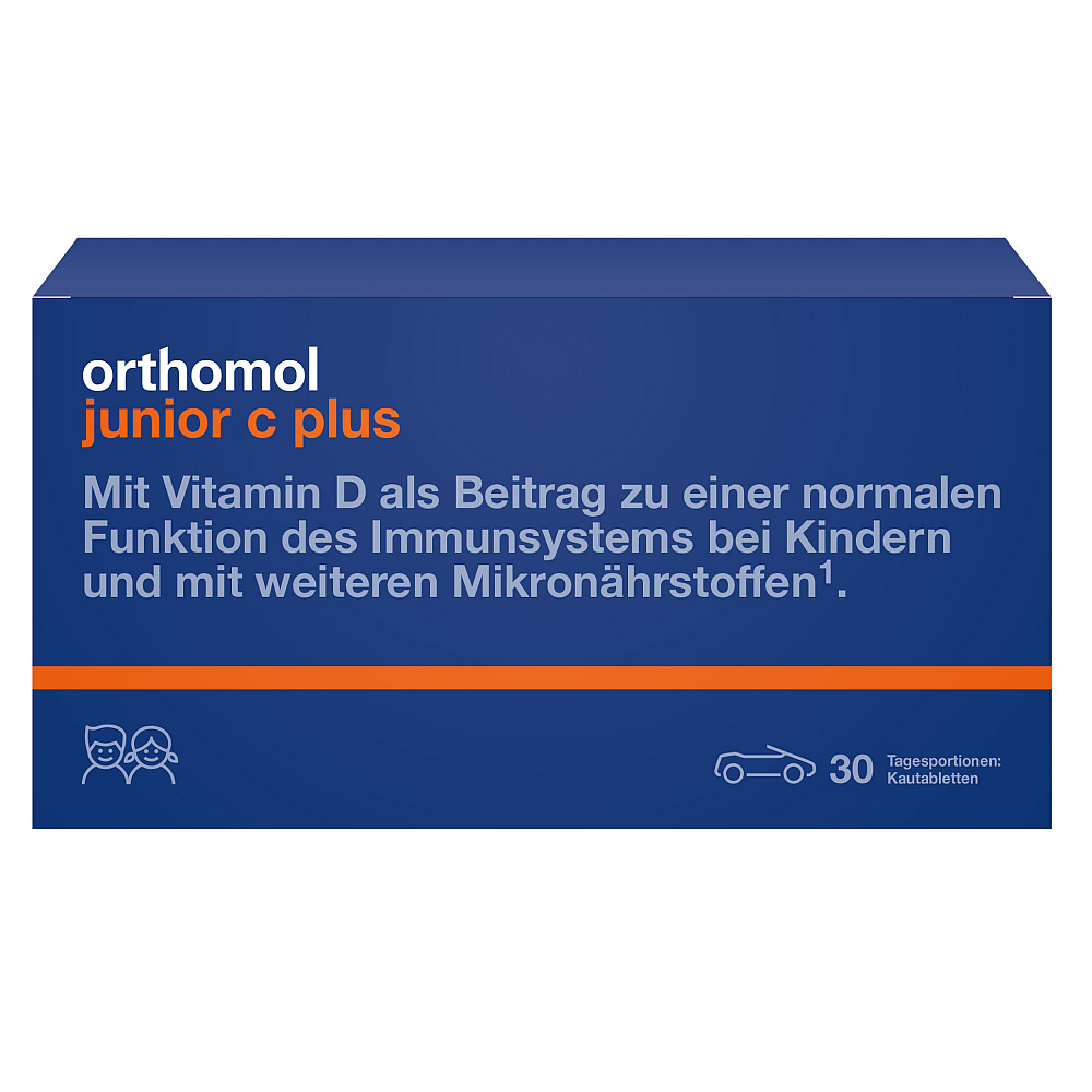 Orthomol junior C plus Kautabletten Waldfrucht (30 Stk)
