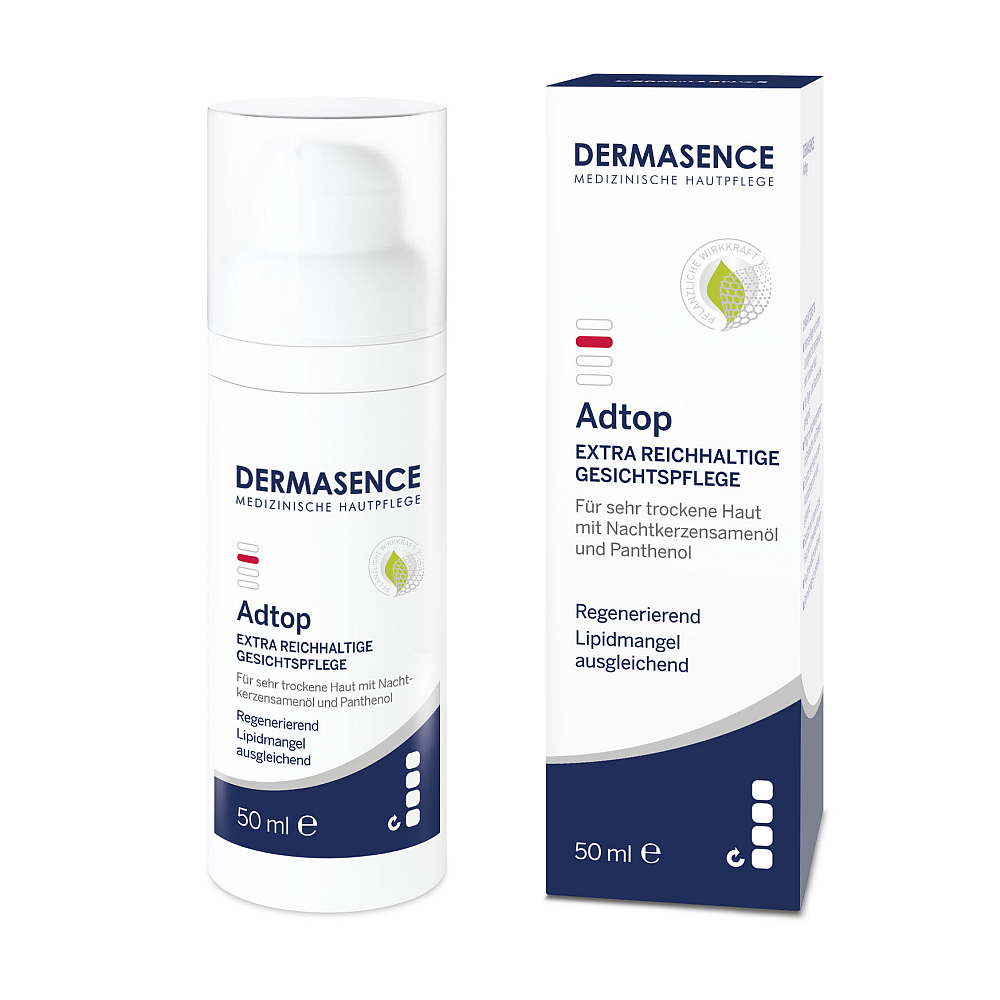 Dermasence Adtop Extra reichhaltige Gesichtspflege (50 ml)