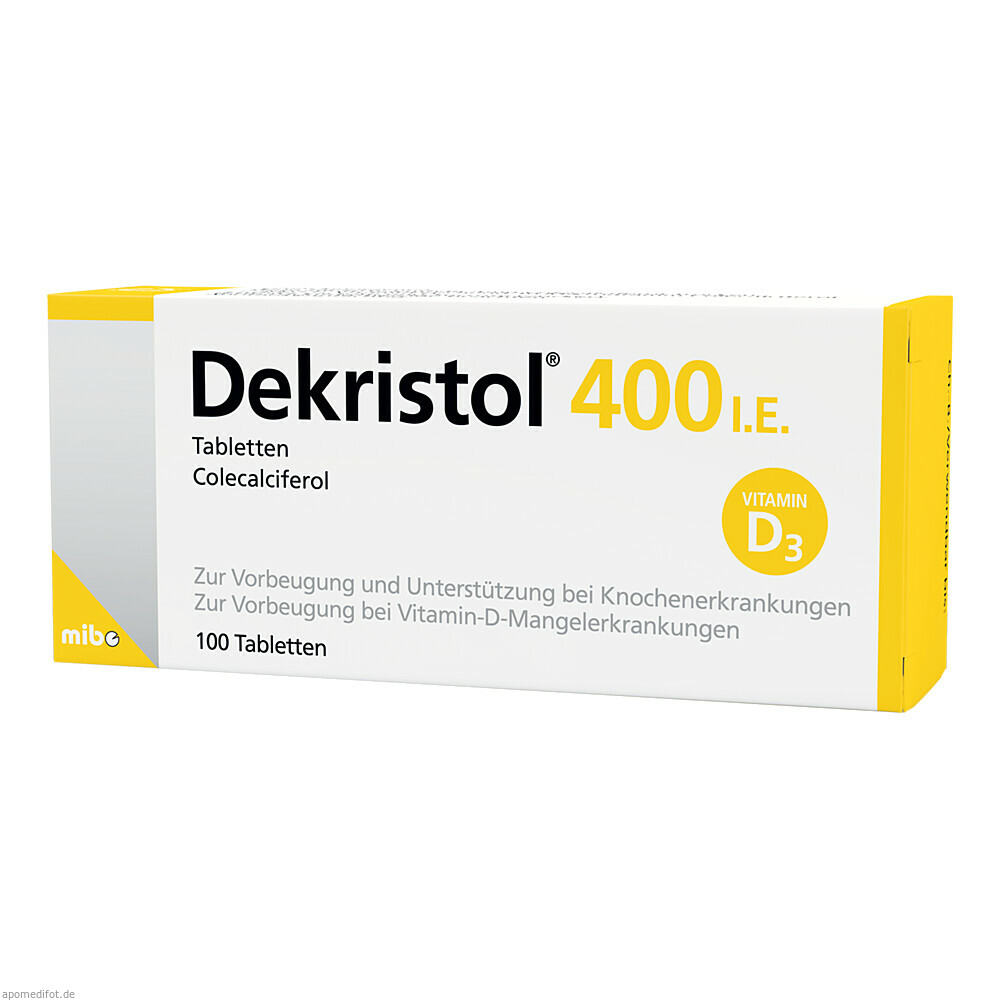 DEKRISTOL 400 I.E. Tabletten