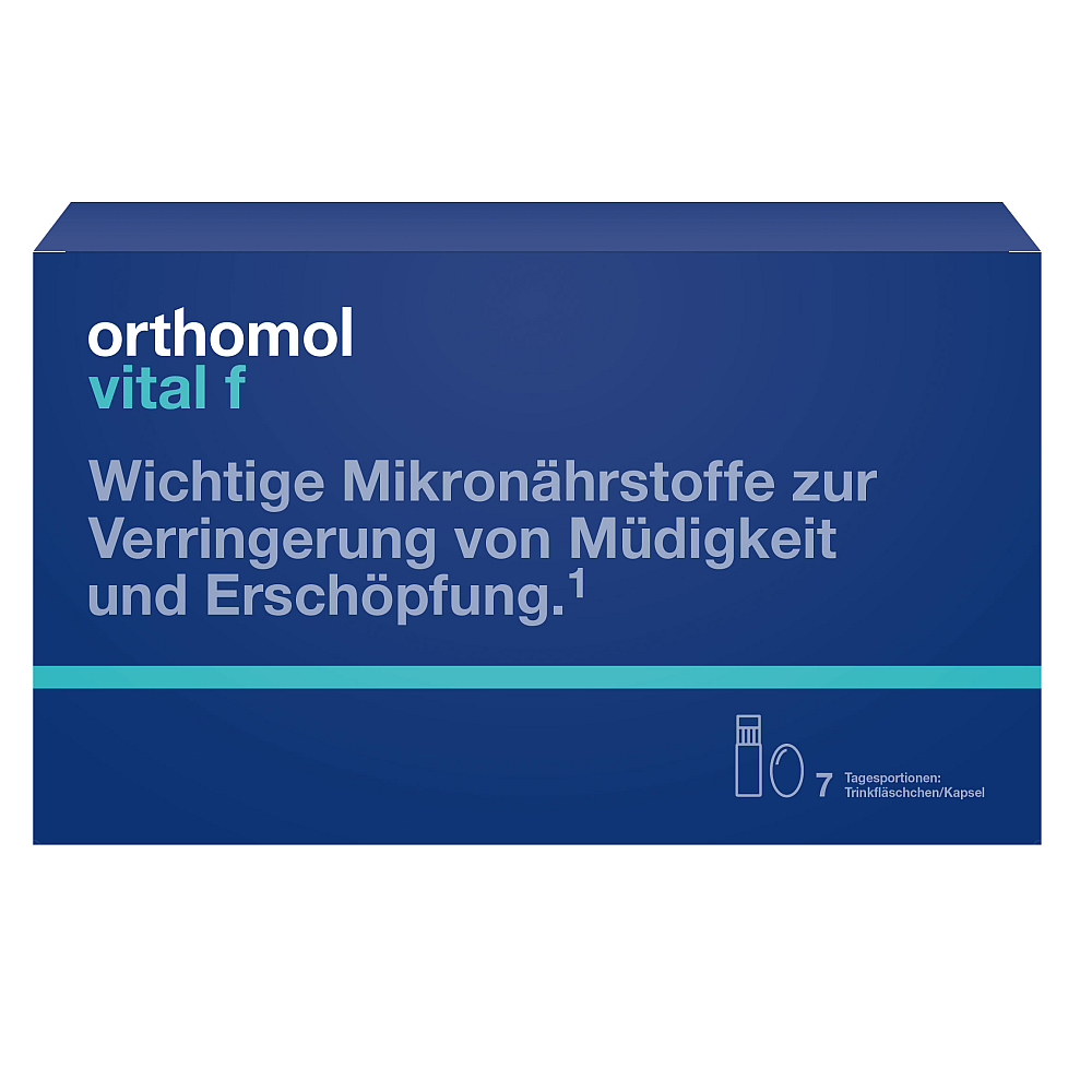 Orthomol Vital f Trinkfläschchen/Kapsel (7 Stk)