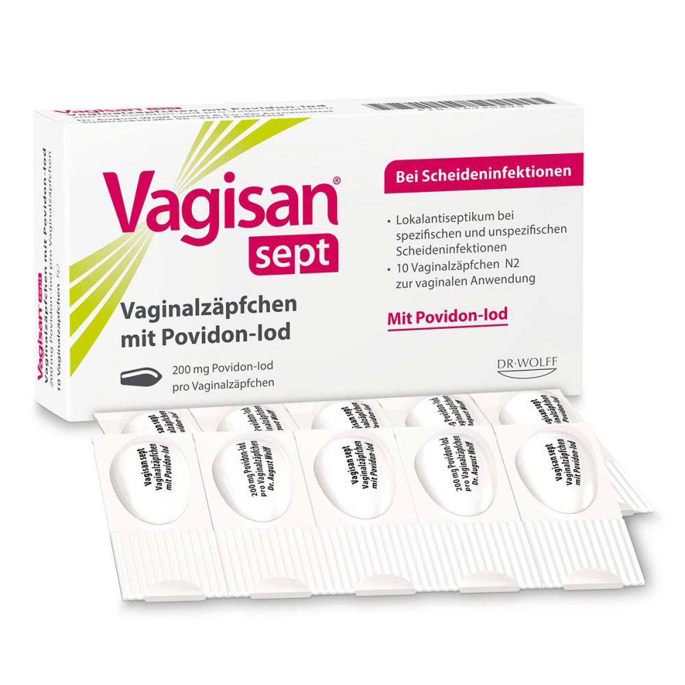 Vagisan sept Vaginalzäpfchen (10 St)