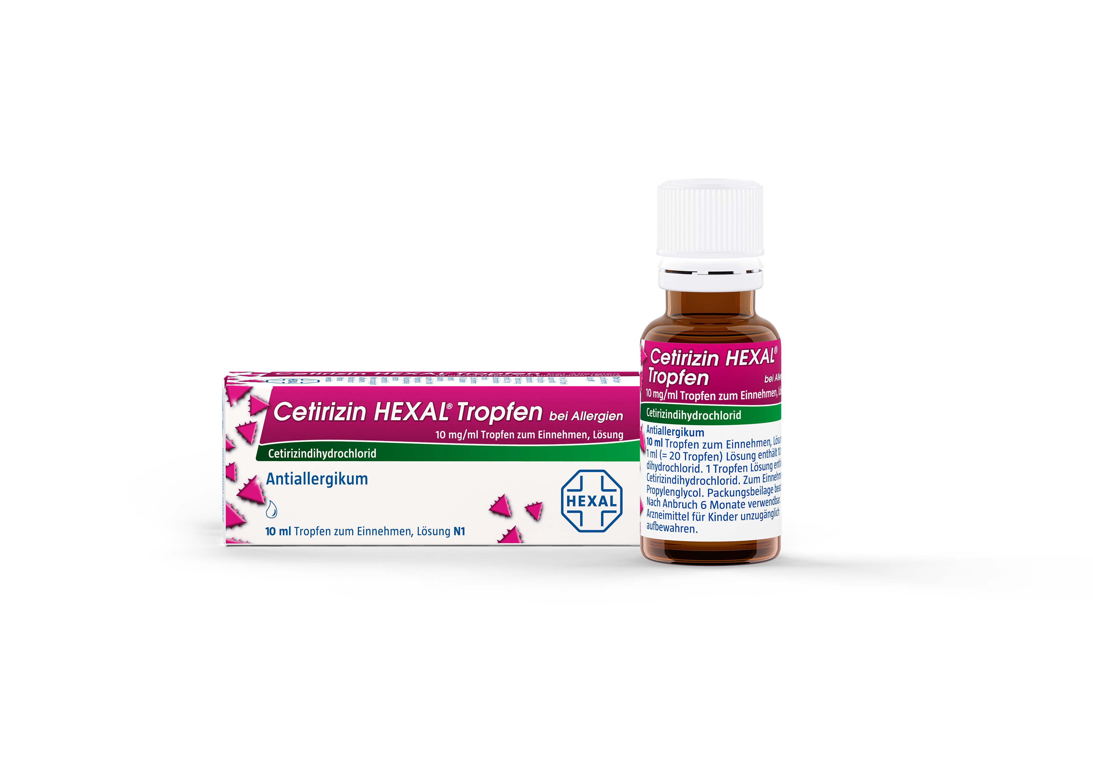 Cetirizin HEXAL bei Allergien 10mg/ml (10 ml)
