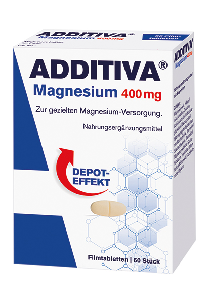 Additiva Magnesium 400 mg Filmtabletten (60 Stk)