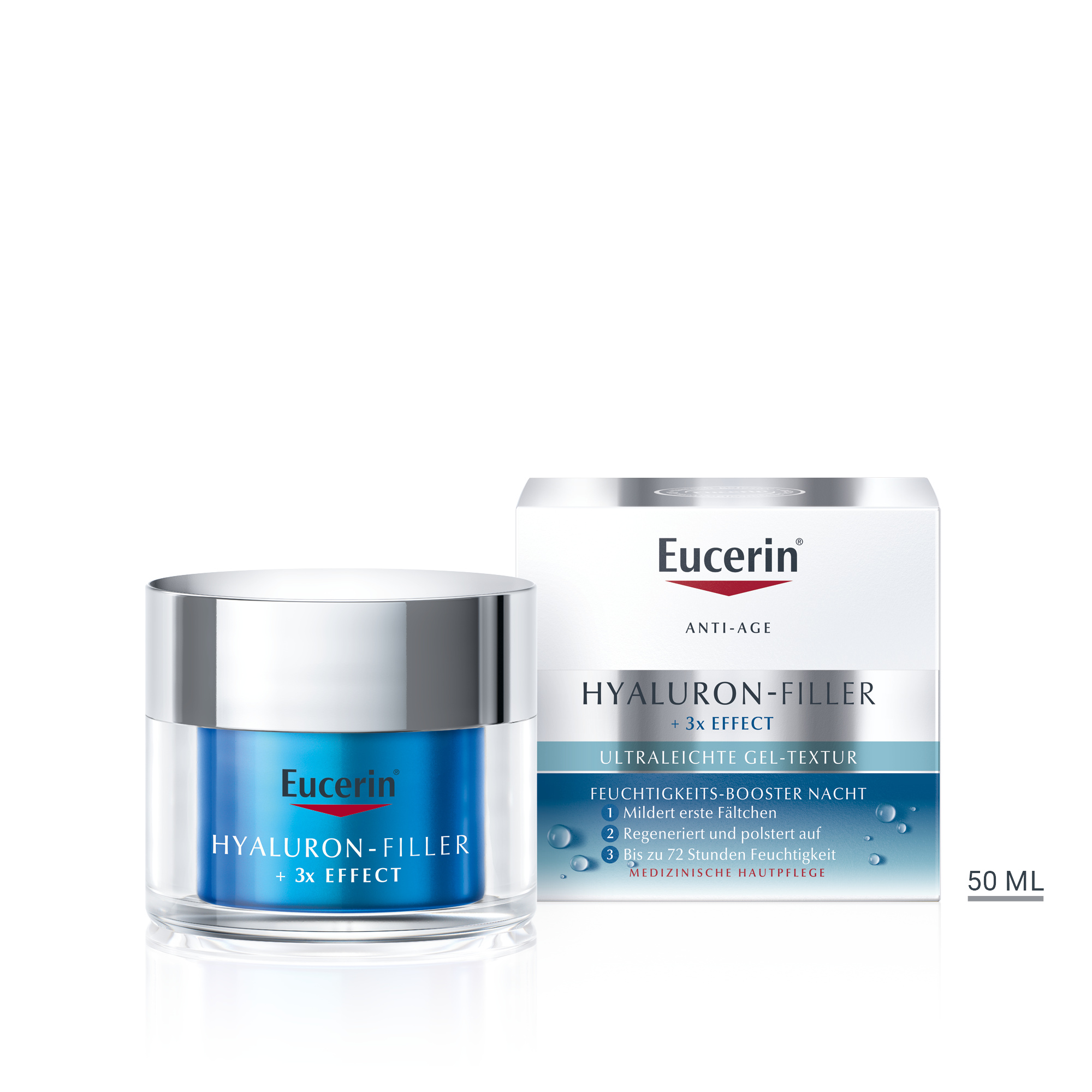 Eucerin Anti-Age Hyaluron-Filler Feuchtigkeits-Booster Nacht (50 ml)
