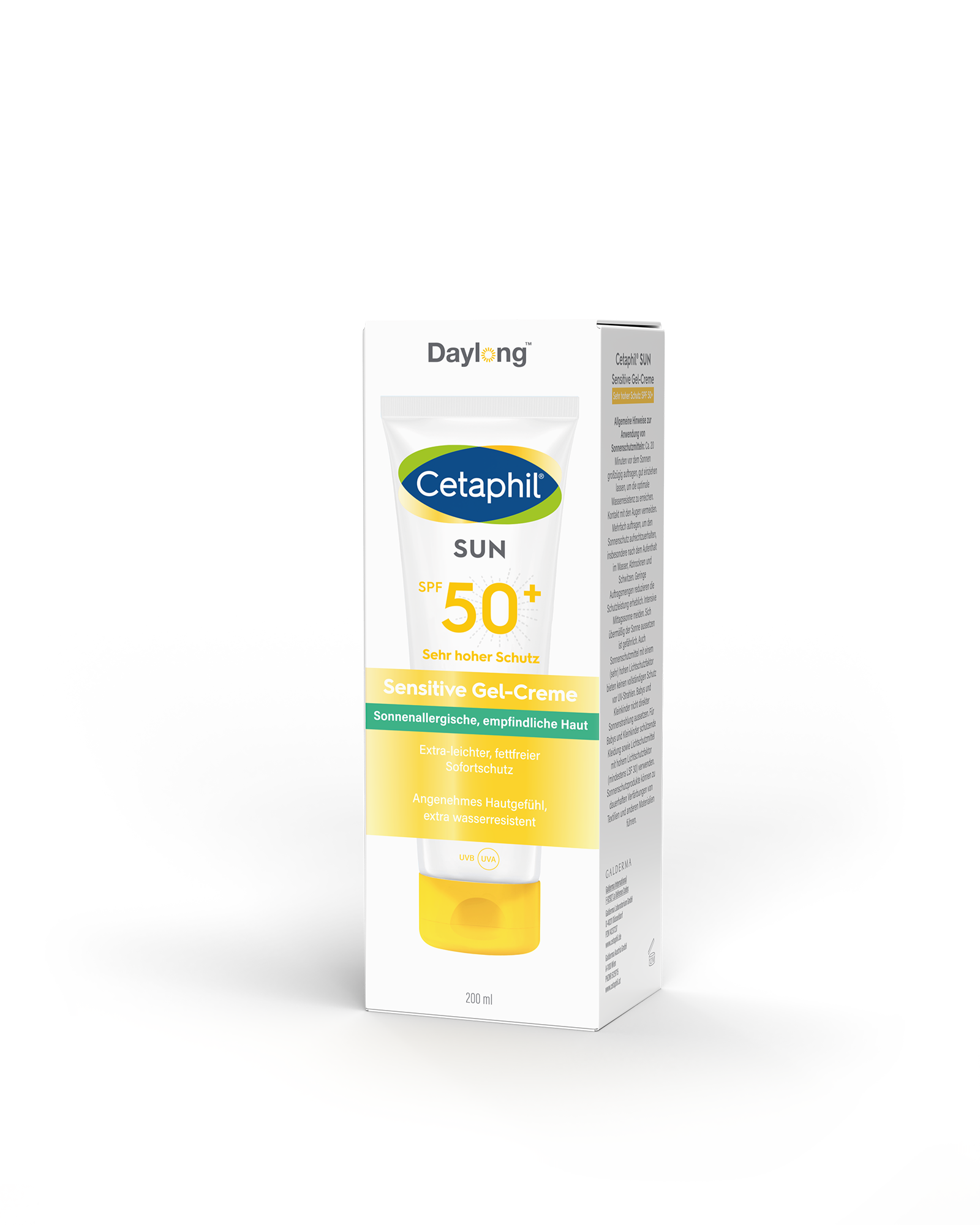 Cetaphil Sun Daylong SPF 50+ Sensitive Gel-Creme (200 ml)
