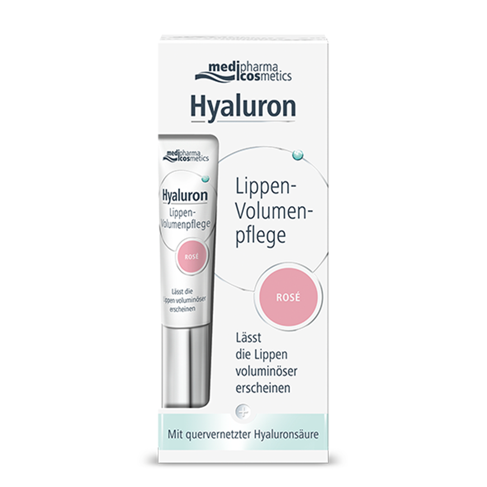 Hyaluron Lippen-Volumenpflege Rosé (7 ml)