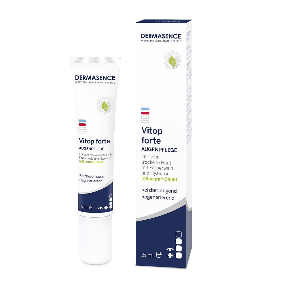 Dermasence Vitop Forte Augenpflege Creme (15 ml)