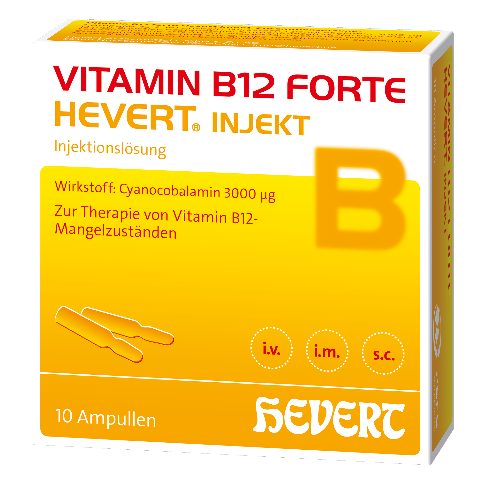 VITAMIN B12 FORTE Hevert injekt Ampullen
