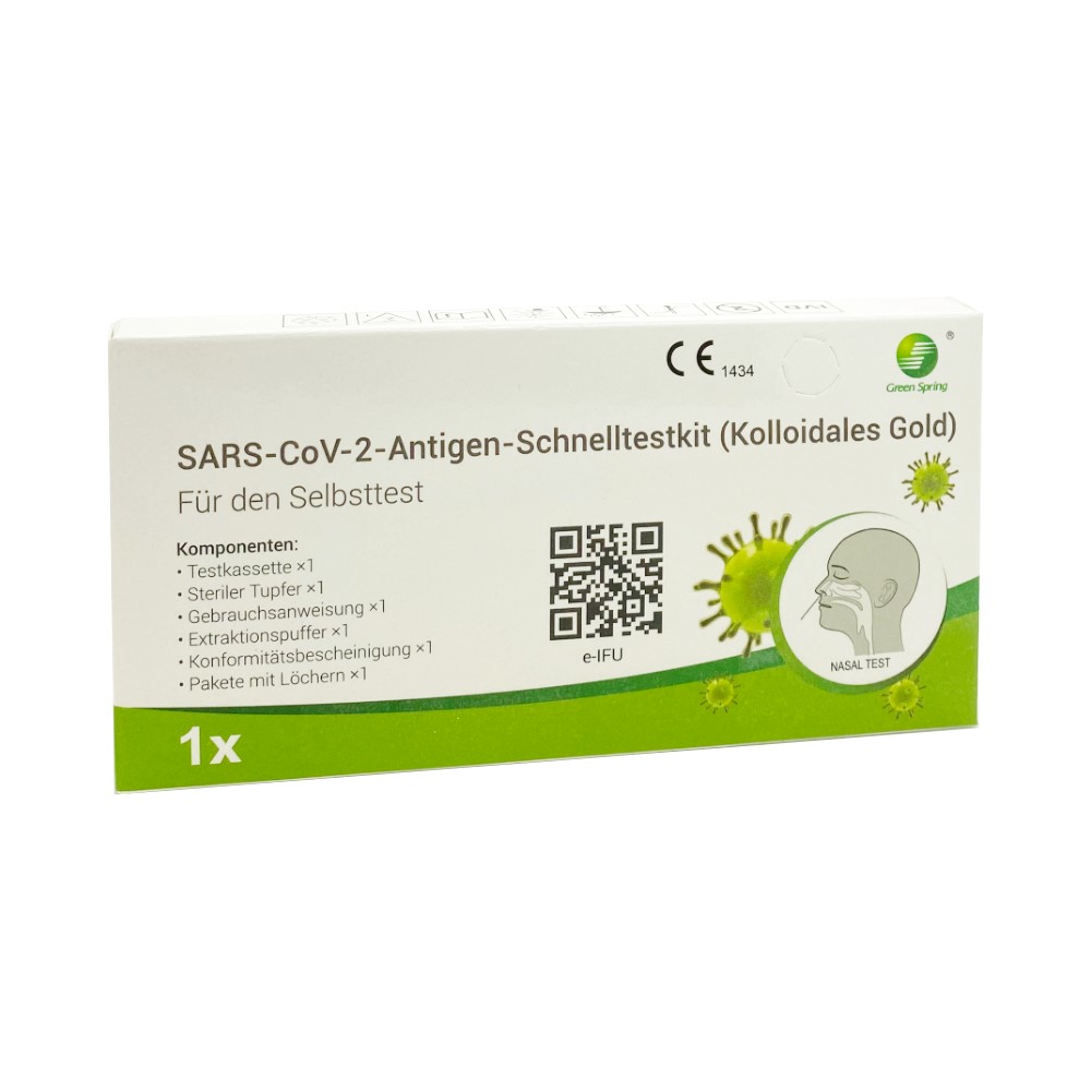 SARS-COV-2 Antigen Rapid Test-Kit Coll.Gold Nase