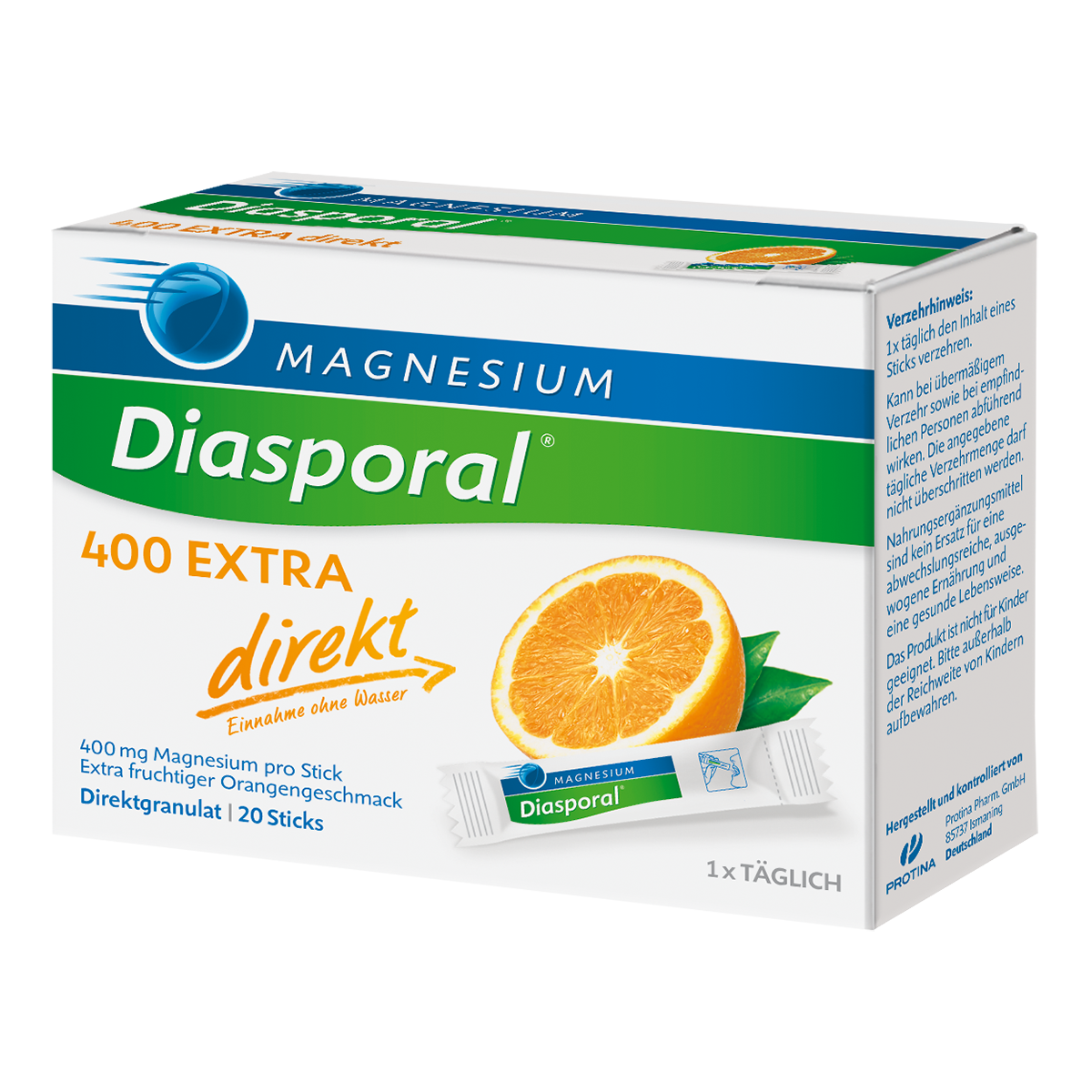 MAGNESIUM-DIASPORAL 400 EXTRA DIREKT