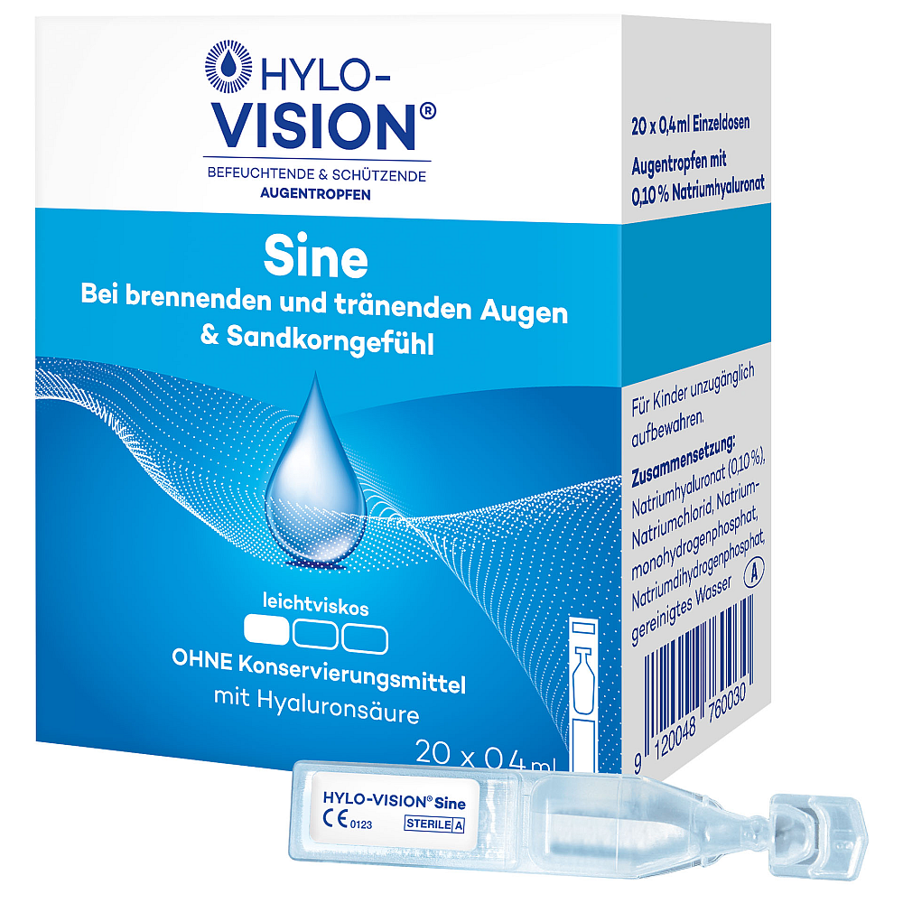 Hylo-Vision Sine Einzeldosispipetten (20x0.4 ml)