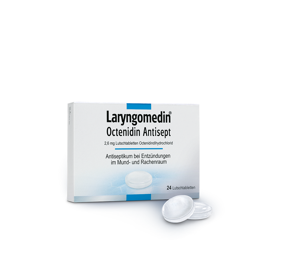 Laryngomedin Octenidin Antisept 2,6 mg Lutschtabletten (24 Stk)