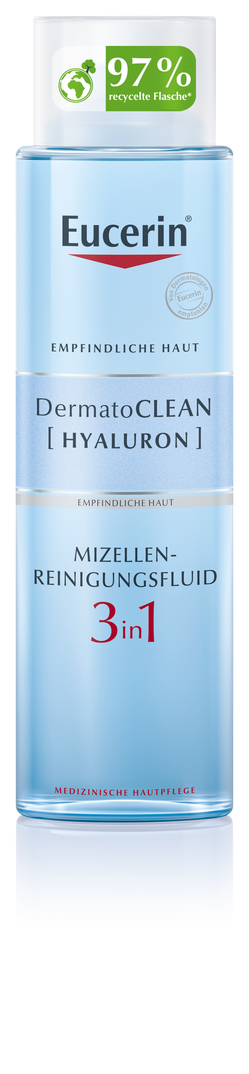 Eucerin DermatoCLEAN Hyaluron Mizellen-Reinigungsfluid 3in1 (400 ml)